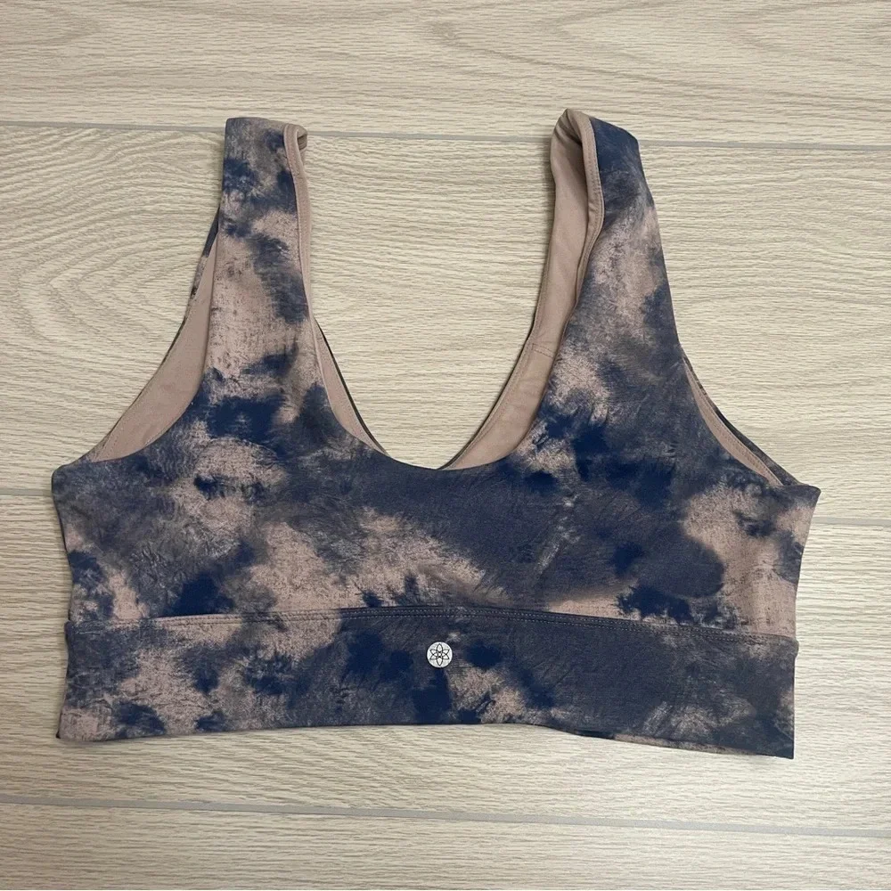 Balance and Harmony Tie Dye 2 Piece Yoga Athletic Set Bra and Leggings Women’s L